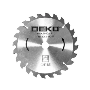 Tarcza widiowa do piły 185x20mm 24T DKCSB1852024T DEKO