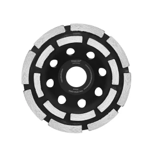 Tarcza diamentowa garnkowa segmentowa podwójna 125mm DKH1103-04  DEKO